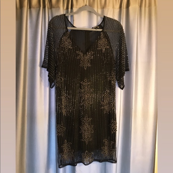 Gianni Bini Beaded Cocktail Dress - Picture 1 of 4
